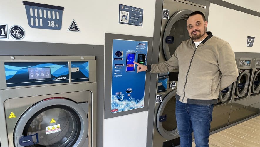 , Green Wash, une laverie automatique fraîchement ouverte à Fontanilles à Mende