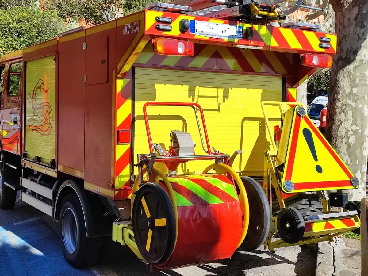 , Intervention rapide des pompiers sur un feu d’habitation à Carcès